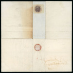 Stamp of Canada » Colony of Canada » Mail to Great Britain Canada 1858 Stampless Entire to Dublin via Liverpool