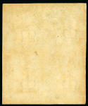 Stamp of Great Britain » 1840 1d Black and 1d Red plates 1a to 11 1840 1d. black Pl.4, AD-BE, a magnificent mint block