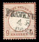 Stamp of Germany » Germany Collections and Large Lots 1852-1949 collection in two Victoria albums with German