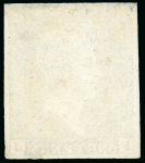 Stamp of Great Britain » Line Engraved Essays, Plate Proofs, Colour Trials and Reprints 1850 Prince Consort Essay by Archer, 1d black lettered