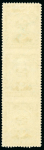 Stamp of Southern Rhodesia 1924-29 ½d. blue green vertical strip of three, fine