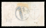 Stamp of Great Britain » 1855-1900 Surface Printed » 1867-83 High Values 1867-83 £5 orange DC on white paper with central Glasgow AP 13 94 cds