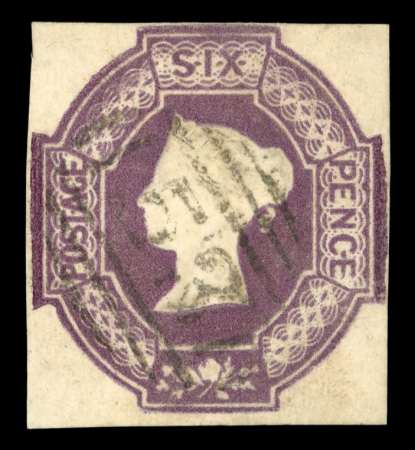 Stamp of Great Britain » 1847-54 Embossed 1847-54 Embossed used set of three incl. very fine 6d