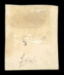 Stamp of Great Britain » 1840 2d Blue (ordered by plate number) 1840 2d blue pl.1 BH, fine to good margins, light and neat red MC, very fine, and 1840 2d blue pl.1 OF on small piece
