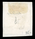 Stamp of Great Britain » 1840 1d Black and 1d Red plates 1a to 11 1840 1d black pl.6 LF with good to large margins, only