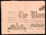 Stamp of South Africa » Orange Free State "Bloemfontein Post" complete newspaper dated May 28 1900 with British "Proclamation to the Burghers of the Orange Free State", sent to England 