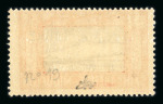 Stamp of Colonies françaises » St. Pierre et Miquelon 1941, type Falaise 5f rouge/Brun surcharge France Libre