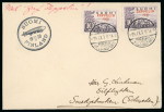 Stamp of Aerophilately » Zeppelins Finland: 1930 (Sep 24) (Mi. 30Ea €600).