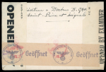 Stamp of Colonies françaises » St. Pierre et Miquelon 1942, YT n° 305 oblitéré sur pli entier pour Genève,