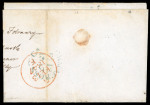 Stamp of Ireland » Postal History (Arranged alphabetically by County) Cavan: 1789-1853 Attractive accumulation of sixty-one