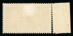 Stamp of Ireland » 1922 (Feb) Dollard Overprints (T1-T14) 10s grey blue, mint left sheet marginal, showing short third line error (22 mm), some gum loss, fresh and fine