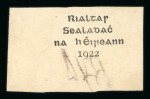 Stamp of Ireland » 1922-35 Overprint Collections 1922 Dollard Collection: An attractive and well-organized assembly presented on black stock pages, comprising proofs, mint singles, and multiples ranging from ½d to 10d. The collection includes pairs, a strip of nine, an