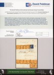 Stamp of Italian States » Sicily » 1/2 Grano, Plate I » Covers Sicily 1859 outer letter sheet registered with 1/2Gr (12) and a 10Gr