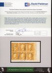 Stamp of Italian States » Sicily » 1/2 Grano, Plate I » Stamps Sicily 1859 1/2Gr right-hand marginal block of six used