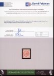 Stamp of Great Britain » 1855-1900 Surface Printed 1867-80 Spray 10d red-brown JJ mint with large part o.g.