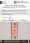 Stamp of Great Britain » 1855-1900 Surface Printed 1867–83 £5 Orange: An outstanding vertical strip of