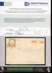 Stamp of Italian States » Sicily » Cancellations (ordered by towns alphabetically) PARTINICO: Sardinia 1861 10c light bistre grey tied by oval red FRANCA on 1861 folded letter sheet to Palermo, PARTINICO oval alongside