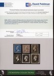 Stamp of Italian States » Sicily » Essays and Proofs Sicily 1859 E. Lesaché of Parigi proofs group of 6