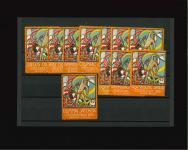 Stamp of Olympics » 1912 Stockholm Olympics 1912 Stockholm, 12 official poster vignettes including the rare Chinese