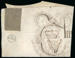 Stamp of Ireland » Revenues & Fiscals » Embossed Stamp Duty 1775-1909 General Duty: Old-time attractive collection