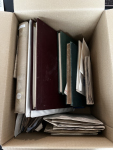Stamp of Ireland » Revenues & Fiscals Lot of odds and ends: Two ring binders, plus three