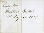 Stamp of Canada » Colony of Canada » Regular Uses of the Issued Stamps including Special Features of the Issued Stamps on Cover Exceptional ½d deep rose on medium wove paper, tied