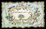 Stamp of Canada » Colony of Canada » Domestic Mail Canada 1858 Valentine with decorative contents, sent as a drop letter from Ottawa