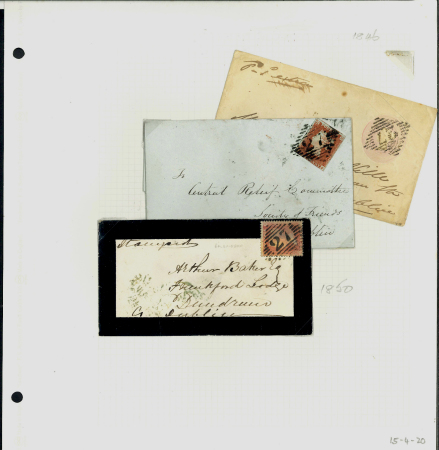 Stamp of Ireland » GB Used In Ireland 1841-1909 Diamond Numerals: Attractive collection neatly