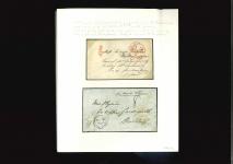 Stamp of Ireland » Ship Letters 1816-1850 Ship Letters: Attractive group of twelve covers or part covers, showing an array of Ship Letter markings, including red crowned SHIP LETTER/DUBLIN, 2-line strikes of the following DUBLIN/SHIP LETTER, DUBLIN/Shi