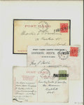 Stamp of Ireland » Collections 1868-1922 Maritime: Attractive specialised collection
