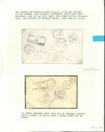 Stamp of Ireland » Collections 1868-1922 Maritime: Attractive specialised collection