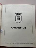 Stamp of Germany » Germany Collections and Large Lots Old German States : 1850-1923, in an album extensive
