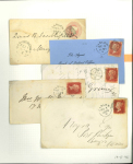 Stamp of Ireland » GB Used In Ireland 1844-1909 Diamond Numerals: Attractive collection neatly