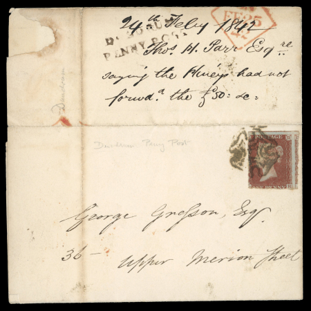 Stamp of Ireland » Postal History (Arranged alphabetically by County) Dublin – Penny Post: 1810-1845 Specialised collection