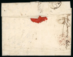 Stamp of Ireland » Postal History (Arranged alphabetically by County) Waterford: 1754-1853 Attractive accumulation of over