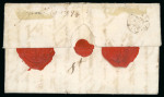 Stamp of Ireland » Postal History (Arranged alphabetically by County) Waterford: 1754-1853 Attractive accumulation of over
