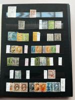 Stamp of Mexico » Collections, Lots etc. 1868-1975, in a stockbook hundreds of stamps mostly
