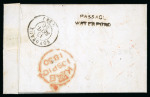 Stamp of Ireland » Postal History (Arranged alphabetically by County) Waterford - Passage: 1850 (8.9) Entire letter written