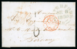 Stamp of Ireland » Postal History (Arranged alphabetically by County) Waterford - Passage: 1850 (8.9) Entire letter written