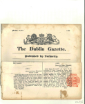Stamp of Ireland » Collections Newspaper Usages: 1820-1910 Attractive specialised collection of Newspaper Tax stamps, Newspaper Wrappers, four complete newspapers with QV 1/2d rose frankings etc., all neatly mounted on 33 album pages, mixed to very fi
