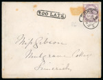 Stamp of Ireland » GB Used In Ireland Hooded Scroll Cancels: 1886-1895 Attractive specialised