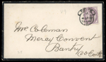 Stamp of Ireland » GB Used In Ireland Hooded Scroll Cancels: 1886-1895 Attractive specialised