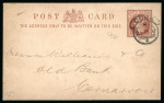 Stamp of Ireland » GB Used In Ireland Hooded Scroll Cancels: 1886-1895 Attractive specialised