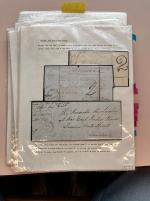 Stamp of Ireland » GB Used In Ireland 1786-1878 Attractive specialised assembly neatly mounted