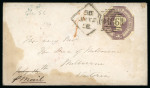 Stamp of Ireland » GB Used In Ireland 1786-1878 Attractive specialised assembly neatly mounted