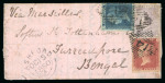 Stamp of Ireland » GB Used In Ireland 1860-61 Two neat envelopes from Ashford, Co. Wicklow,