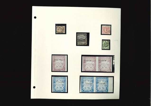 Stamp of Ireland » Parcel Post & Locals Magnetic Telegraphic Co: Selection of British & Irish