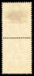 Stamp of Ireland » 1922-23 Thom Three-Line Overprints (T47-T61) 10d turquoise-blue, mint and nh, vertical pair showing
