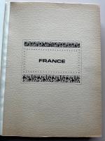 Stamp of France » Collections 1850-1980, dans une belle reliure Yvert noir et rouge