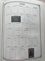 Stamp of France » Collections 1850-1980, dans une belle reliure Yvert noir et rouge